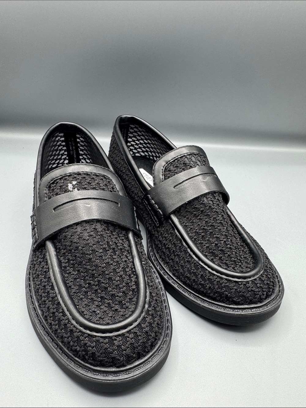 Steve Madden Women's Madison Mesh Block Heel Loafers